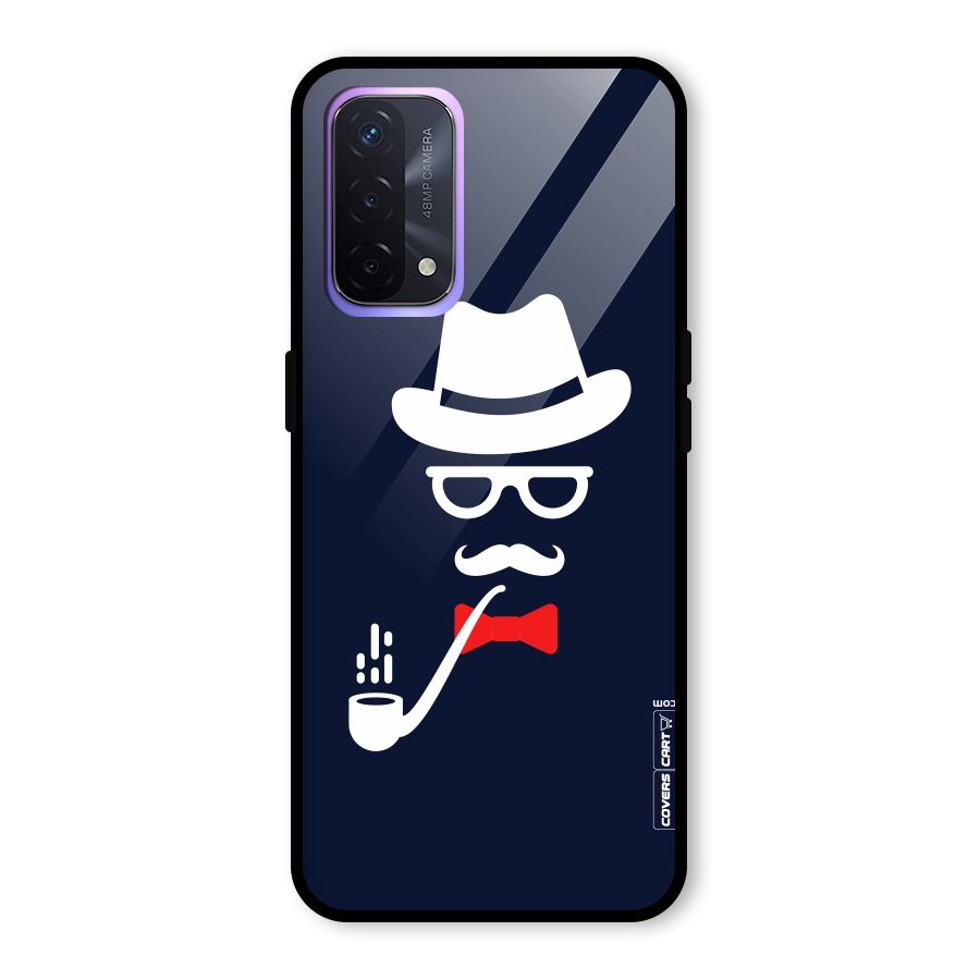 Classy Dad Glass Back Case for Oppo A74 5G