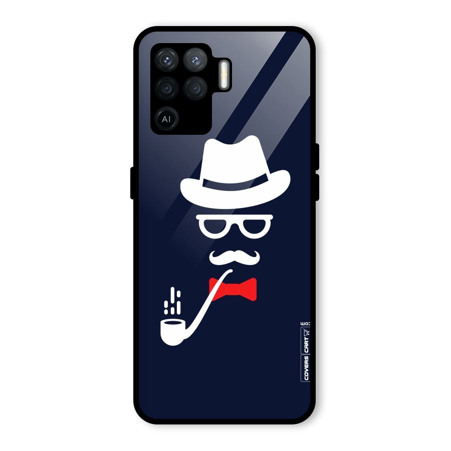 Classy Dad Glass Back Case for Oppo F19 Pro