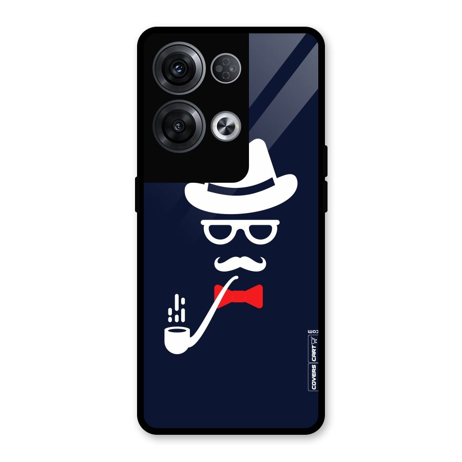 Classy Dad Glass Back Case for Oppo Reno8 Pro 5G