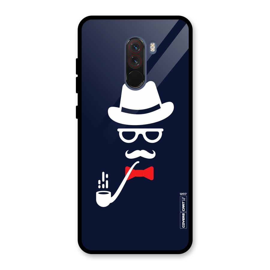 Classy Dad Glass Back Case for Poco F1