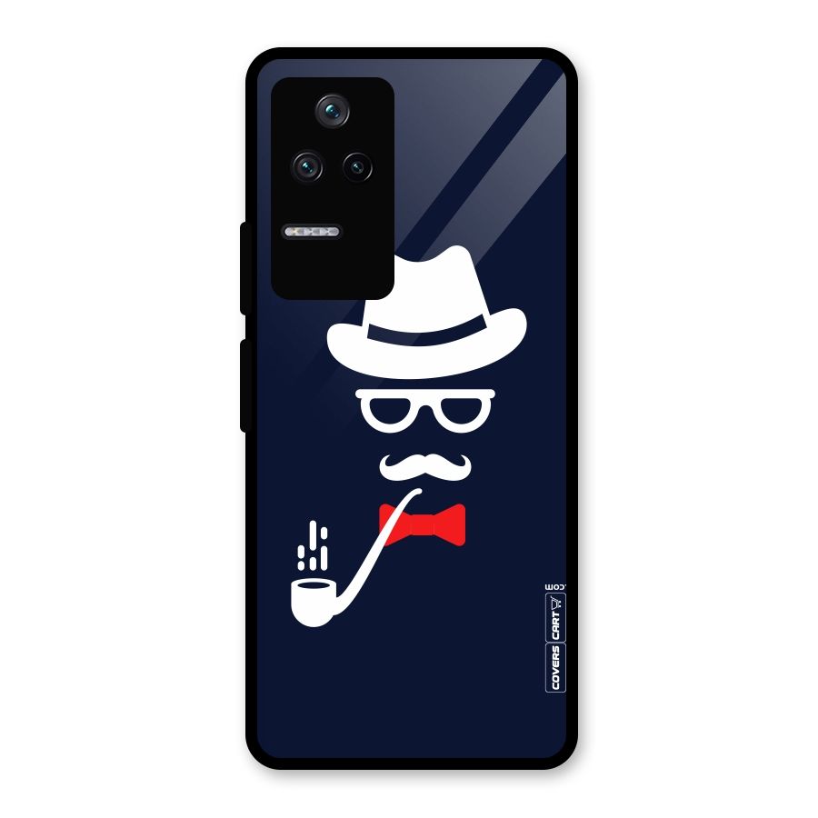 Classy Dad Glass Back Case for Poco F4 5G