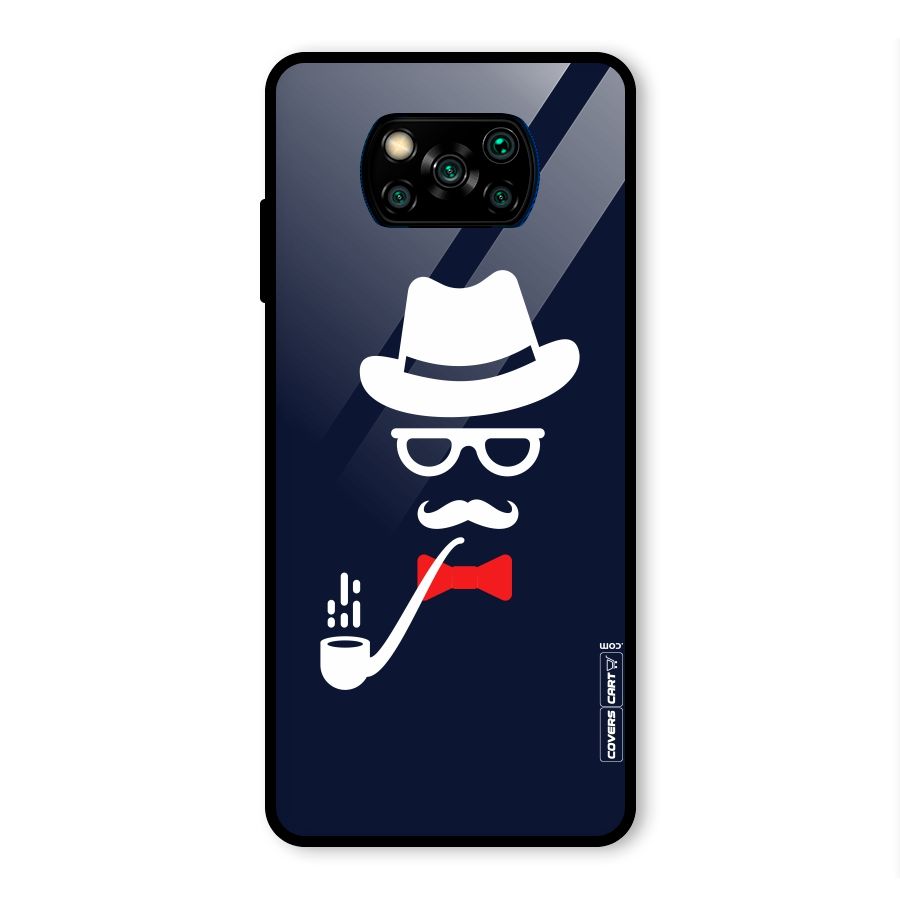 Classy Dad Glass Back Case for Poco X3 Pro