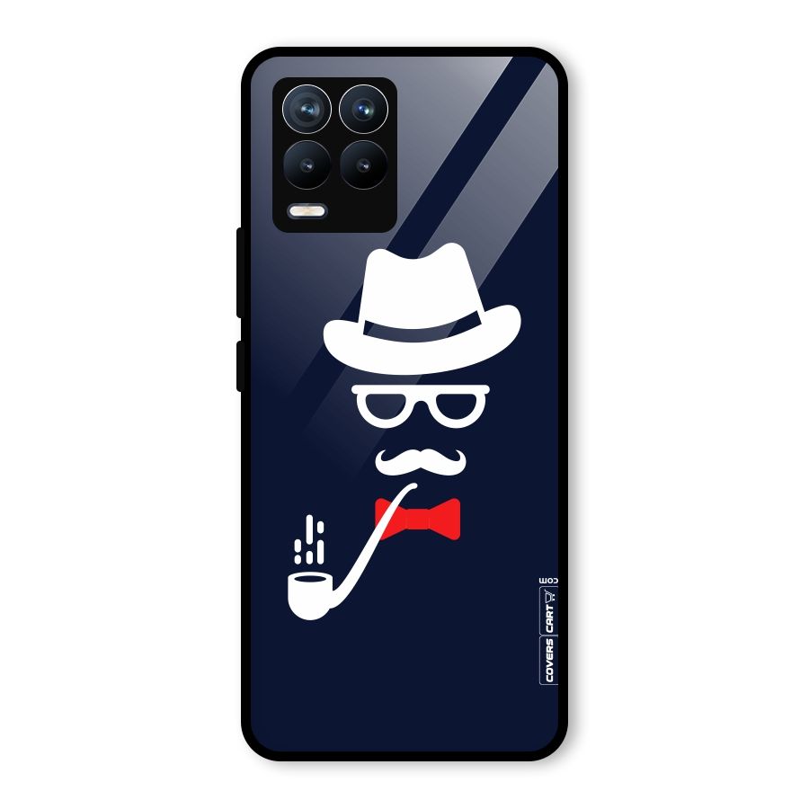Classy Dad Glass Back Case for Realme 8