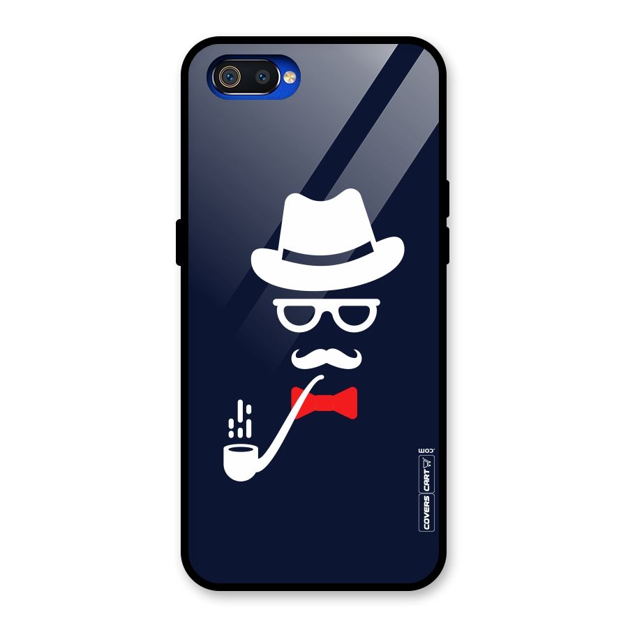 Classy Dad Glass Back Case for Realme C2