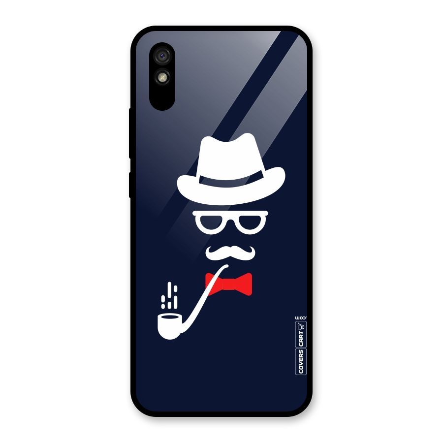 Classy Dad Glass Back Case for Redmi 9i