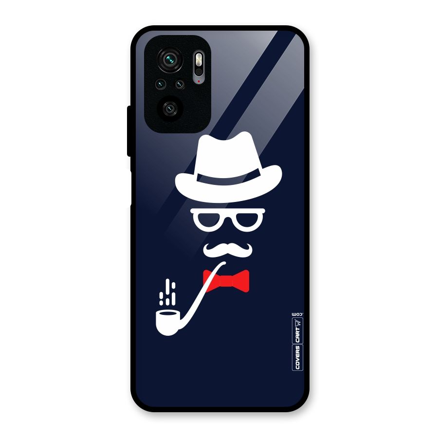 Classy Dad Glass Back Case for Redmi Note 10S