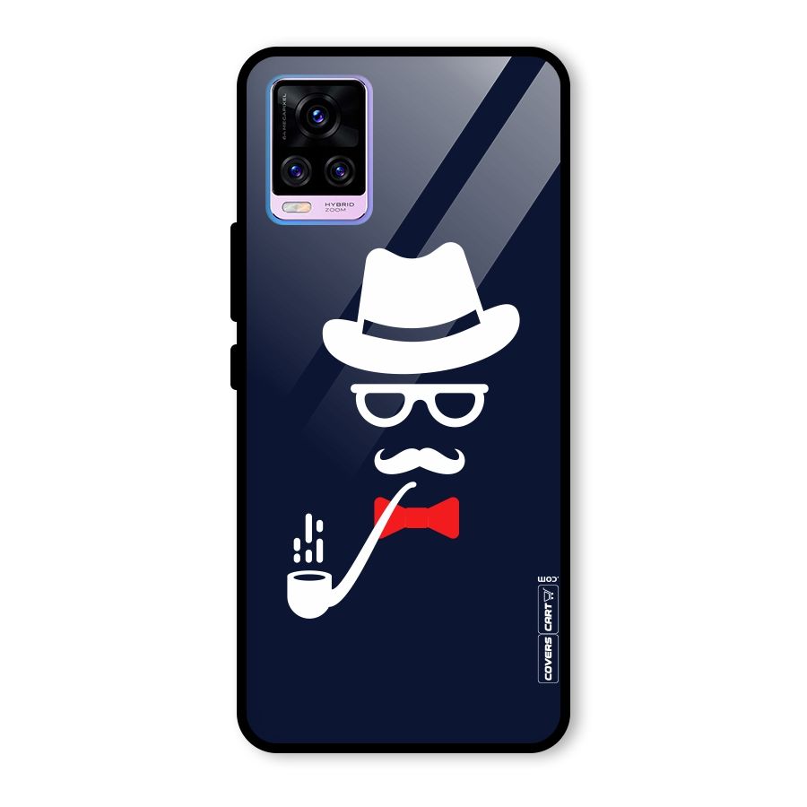 Classy Dad Glass Back Case for Vivo V20 Pro