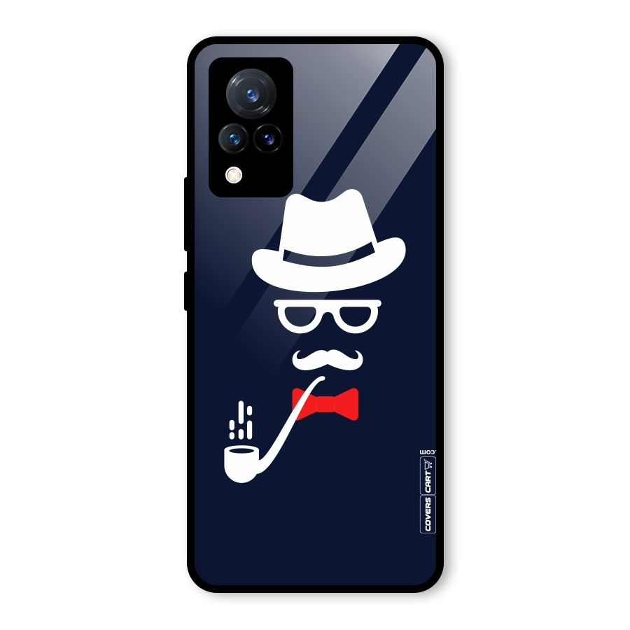 Classy Dad Glass Back Case for Vivo V21 5G