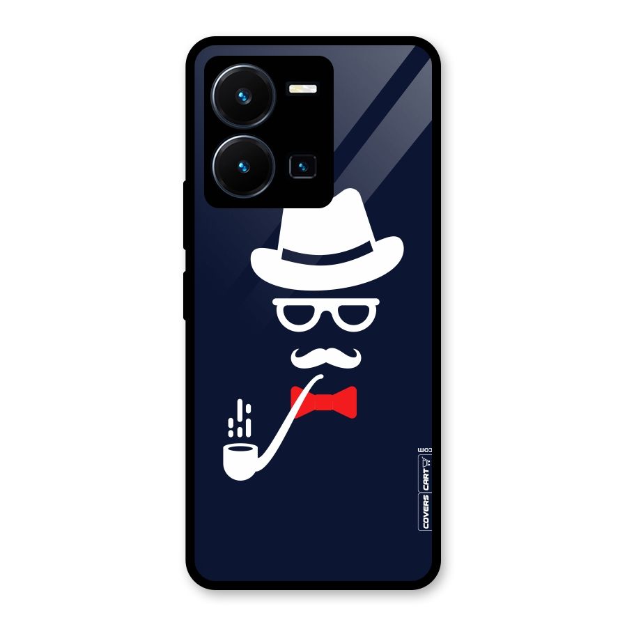 Classy Dad Glass Back Case for Vivo Y35