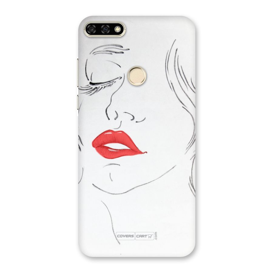 Classy Girl Back Case for Honor 7A