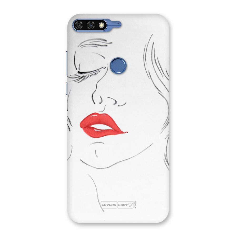Classy Girl Back Case for Honor 7C