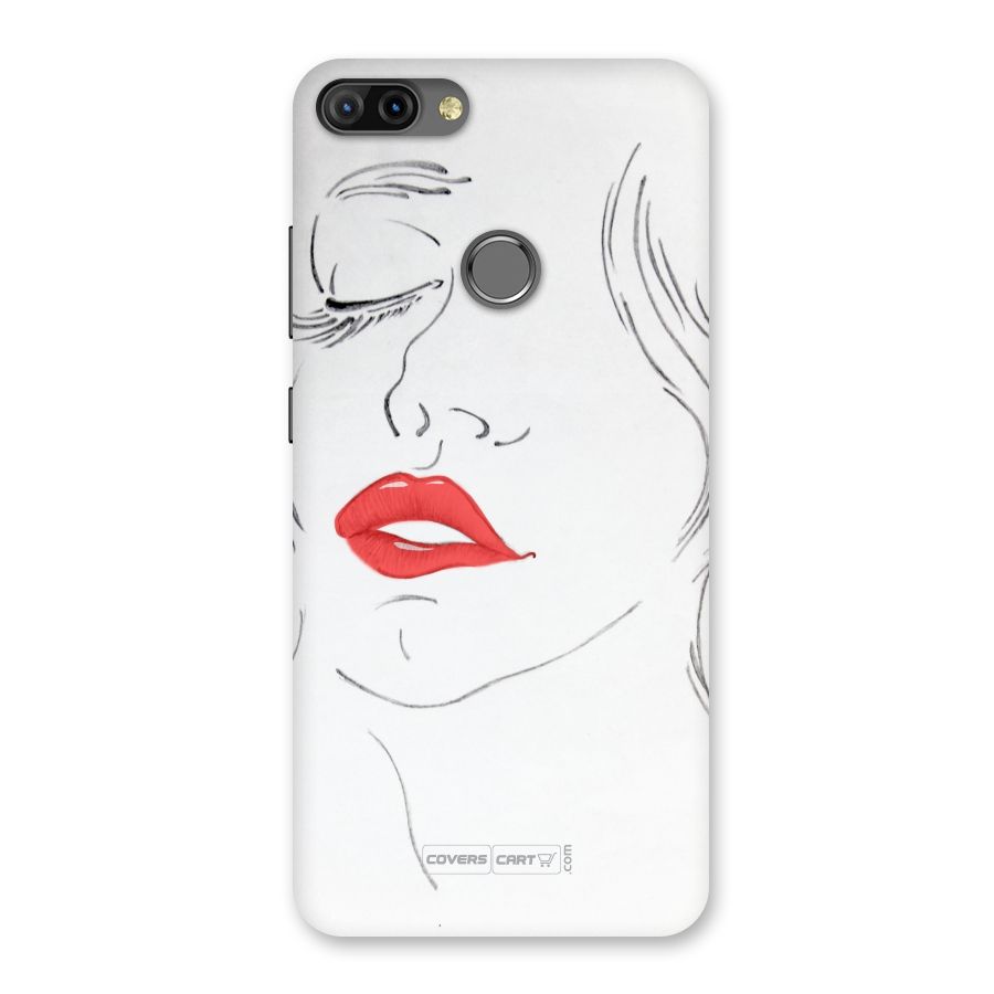Classy Girl Back Case for Infinix Hot 6 Pro