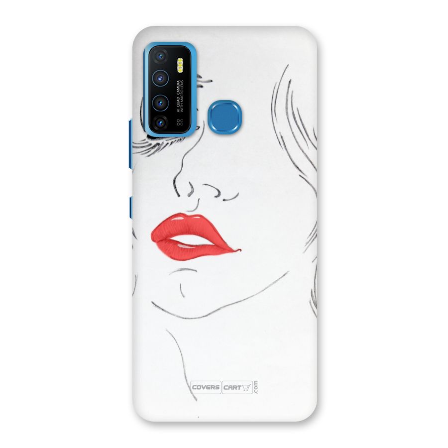 Classy Girl Back Case for Infinix Hot 9