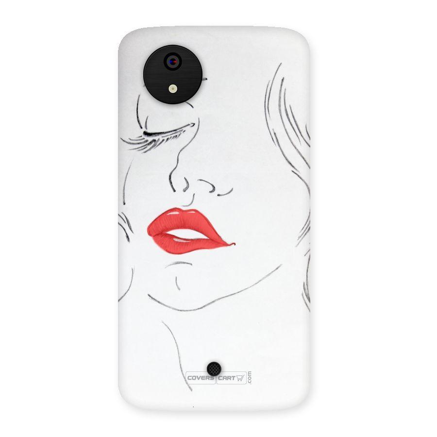 Classy Girl Back Case for Micromax Canvas A1