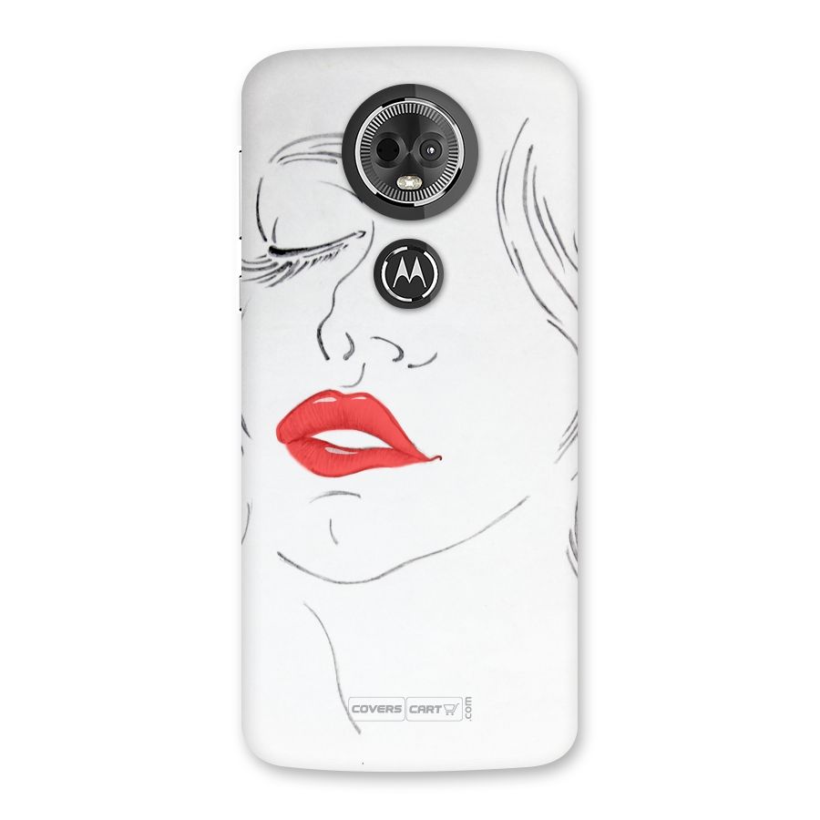 Classy Girl Back Case for Moto E5 Plus