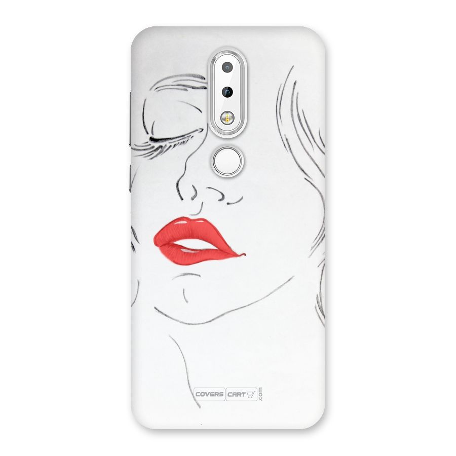 Classy Girl Back Case for Nokia 6.1 Plus