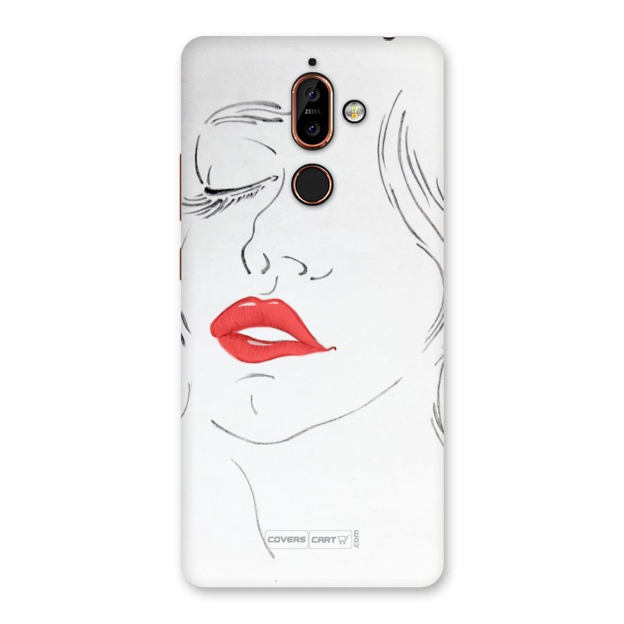 Classy Girl Back Case for Nokia 7 Plus