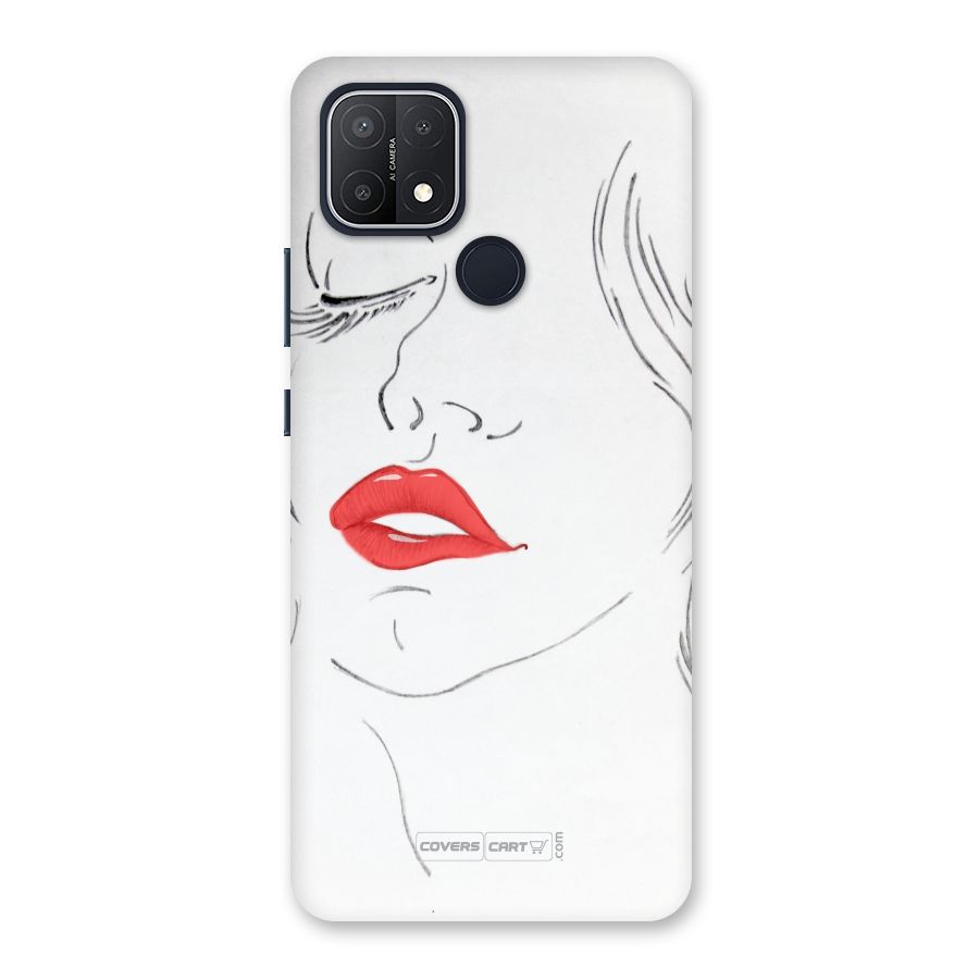 Classy Girl Back Case for Oppo A15