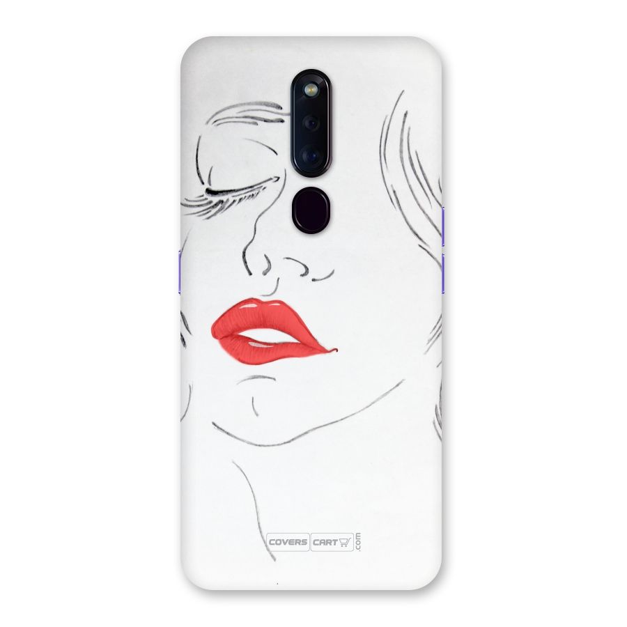 Classy Girl Back Case for Oppo F11 Pro