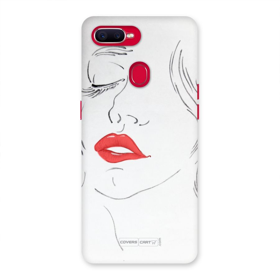 Classy Girl Back Case for Oppo F9 Pro