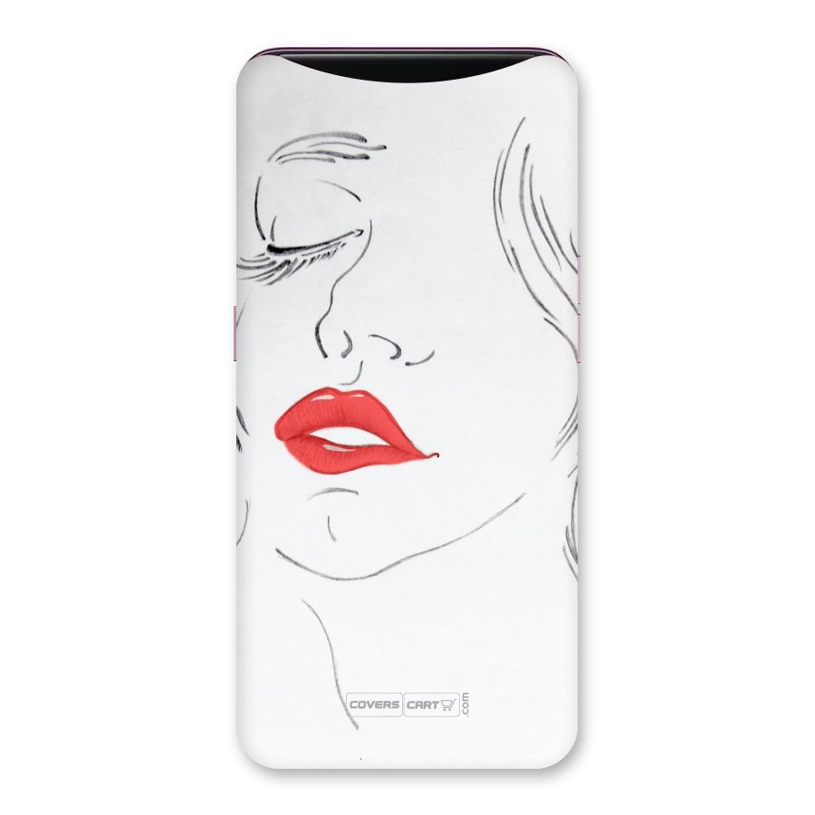 Classy Girl Back Case for Oppo Find X
