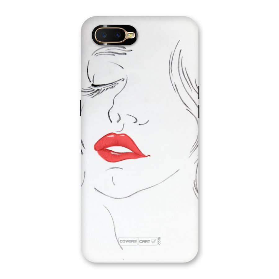 Classy Girl Back Case for Oppo K1