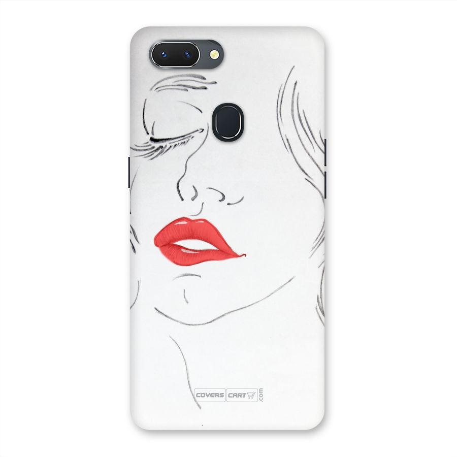Classy Girl Back Case for Oppo Realme 2