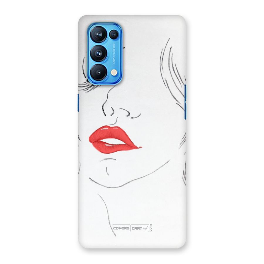 Classy Girl Back Case for Oppo Reno5 Pro 5G