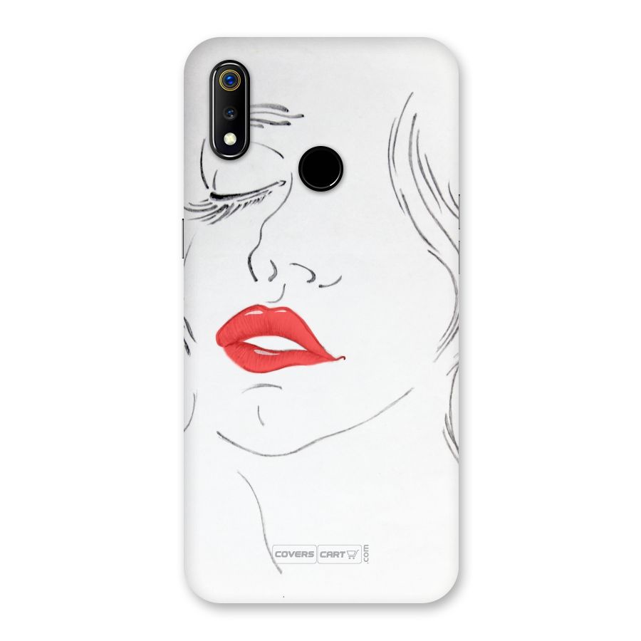 Classy Girl Back Case for Realme 3
