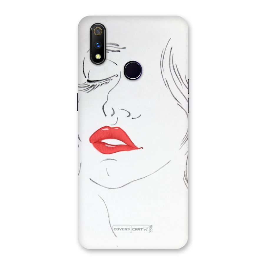 Classy Girl Back Case for Realme 3 Pro