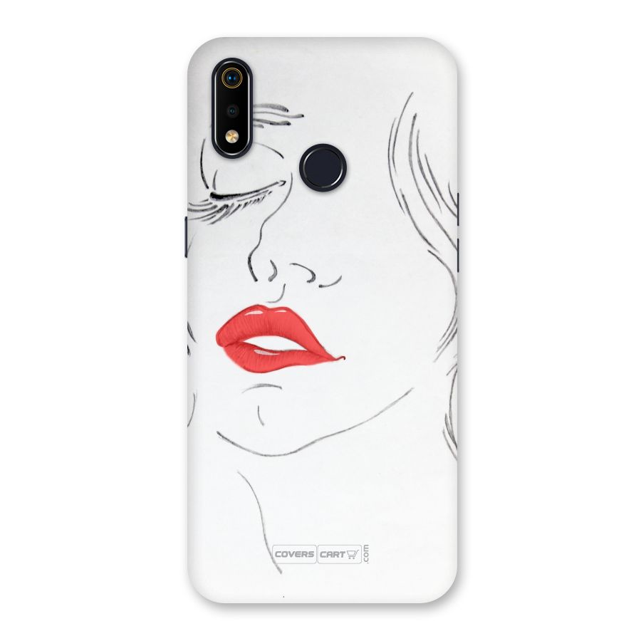Classy Girl Back Case for Realme 3i
