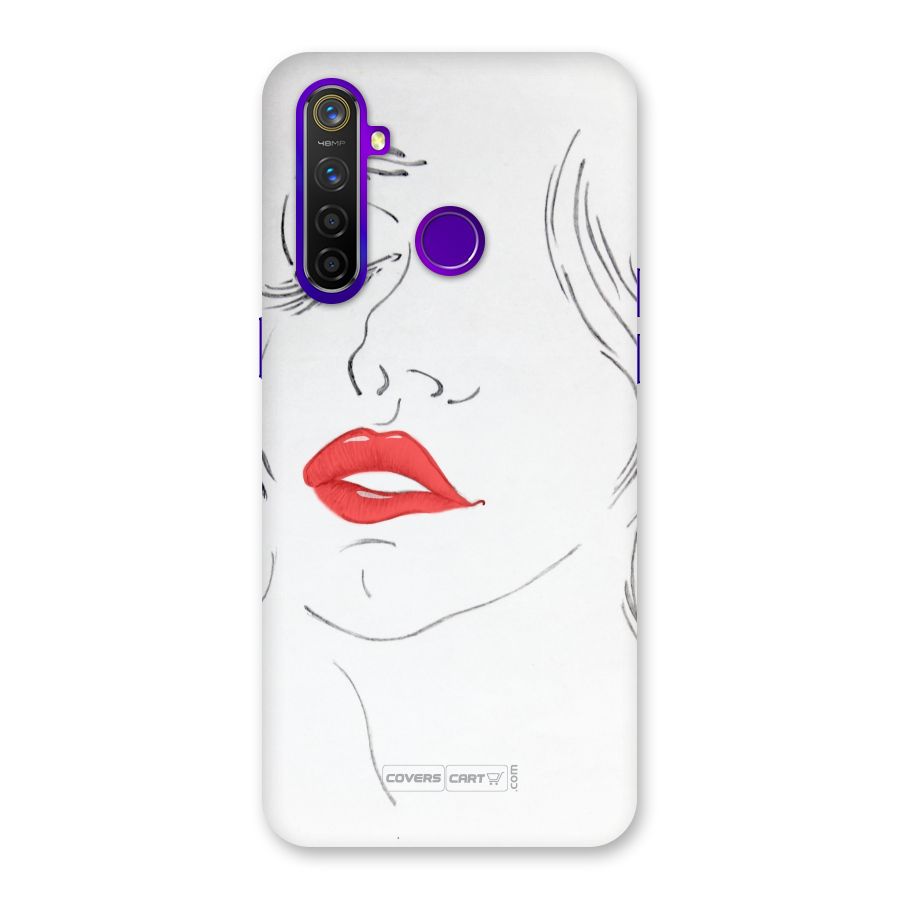 Classy Girl Back Case for Realme 5 Pro