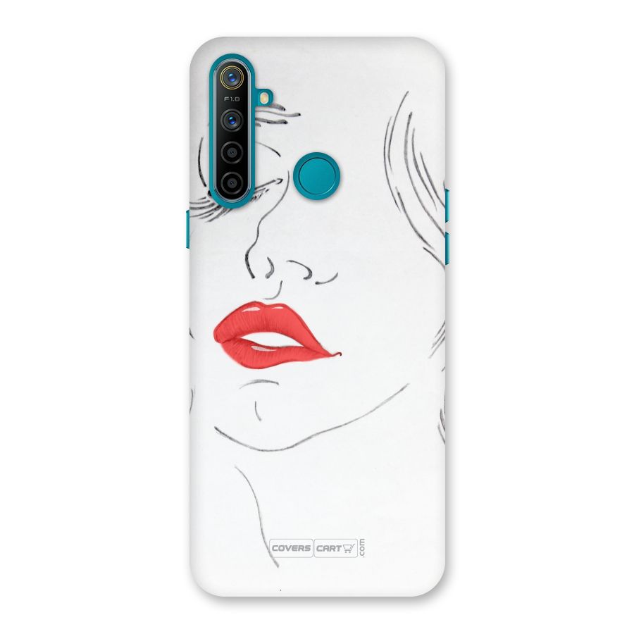 Classy Girl Back Case for Realme 5i