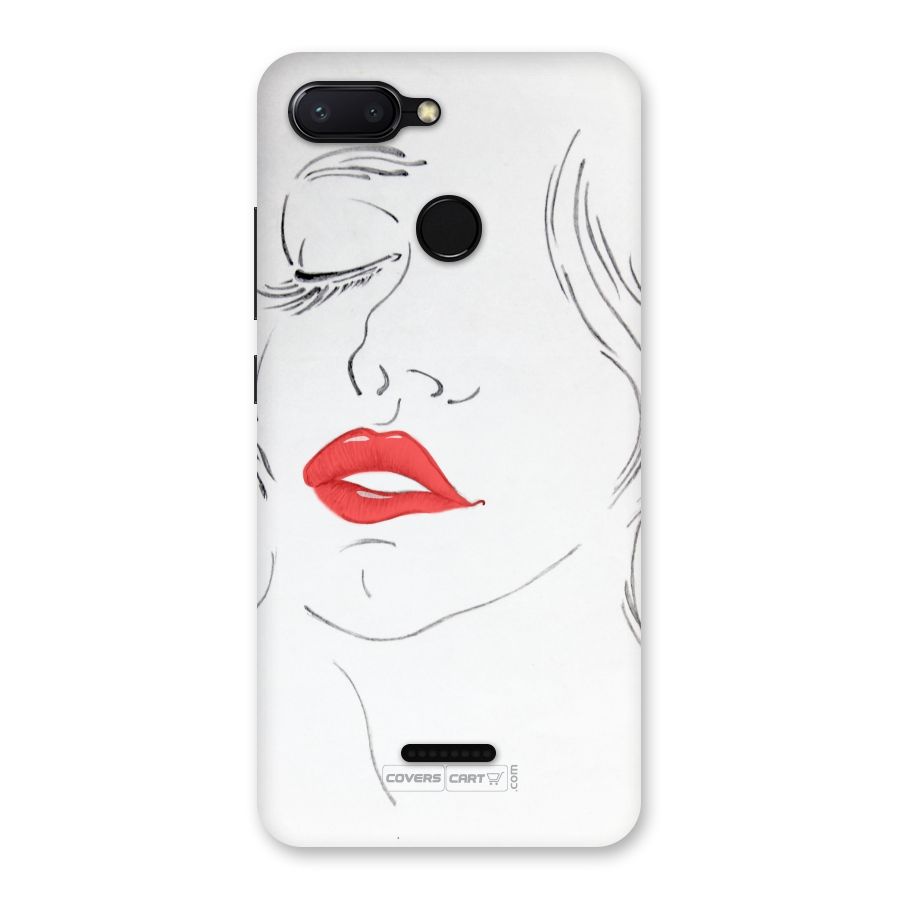 Classy Girl Back Case for Redmi 6
