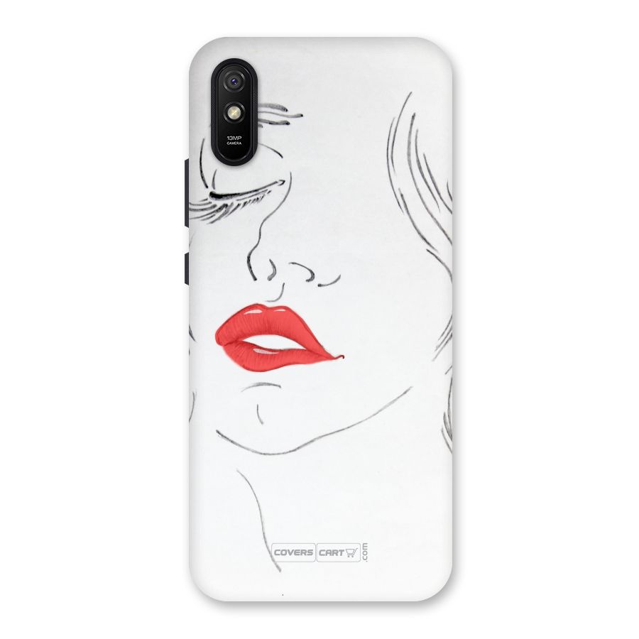 Classy Girl Back Case for Redmi 9A