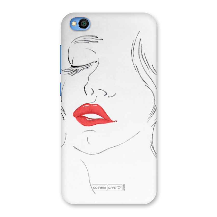 Classy Girl Back Case for Redmi Go