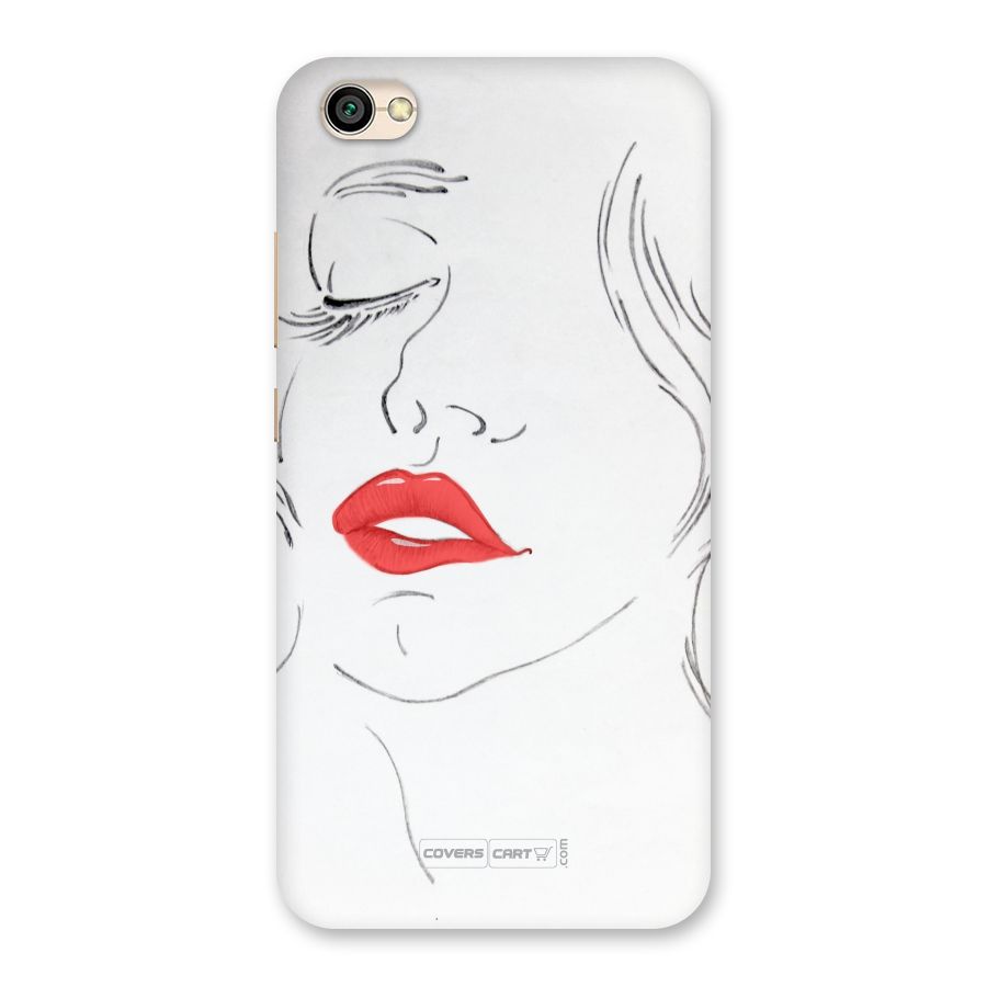 Classy Girl Back Case for Redmi Y1 Lite