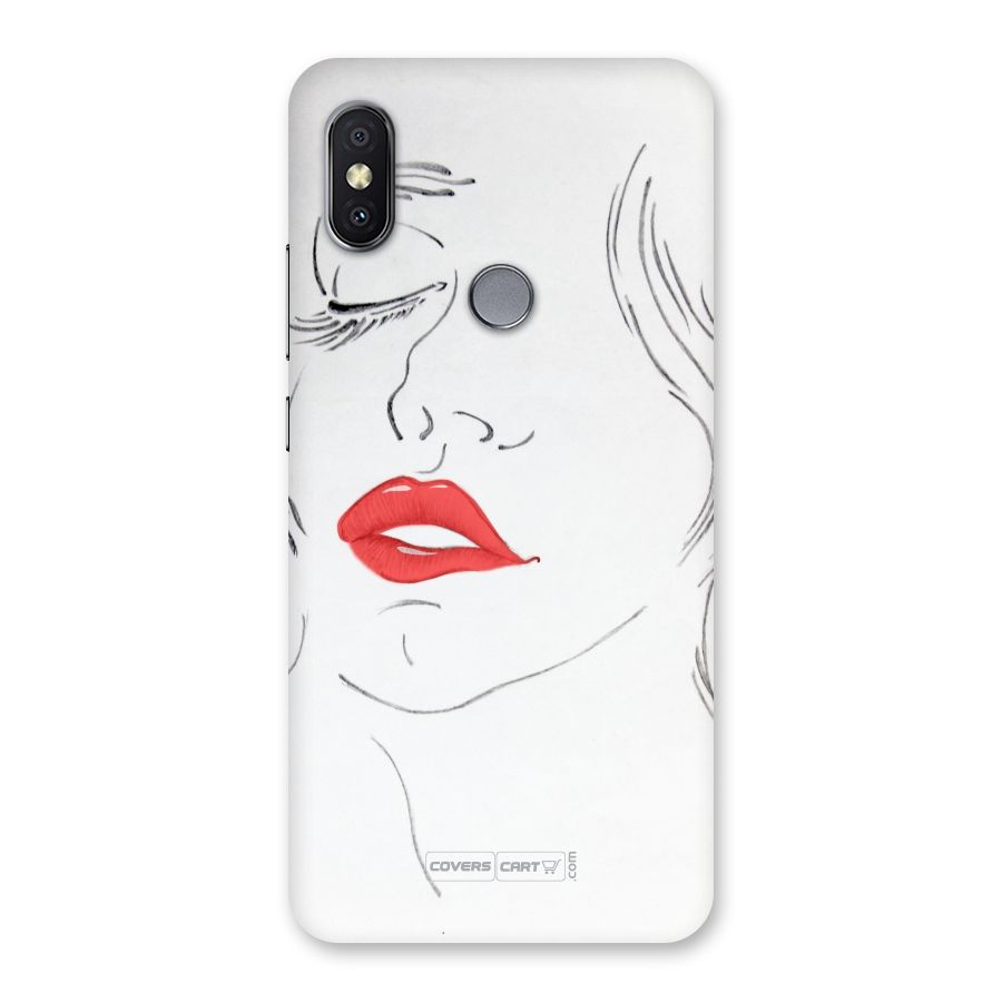 Classy Girl Back Case for Redmi Y2
