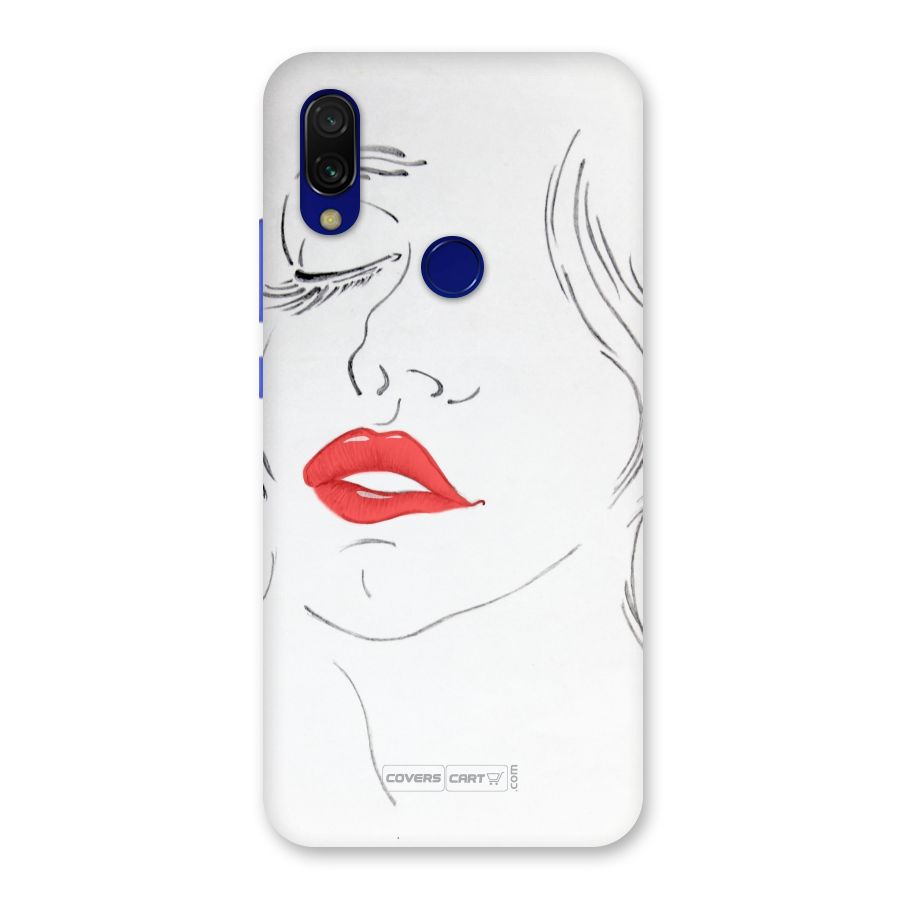 Classy Girl Back Case for Redmi Y3