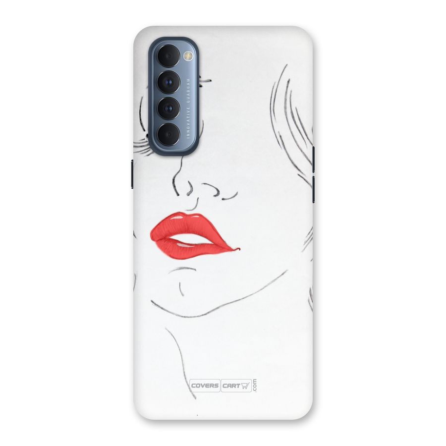 Classy Girl Back Case for Reno4 Pro