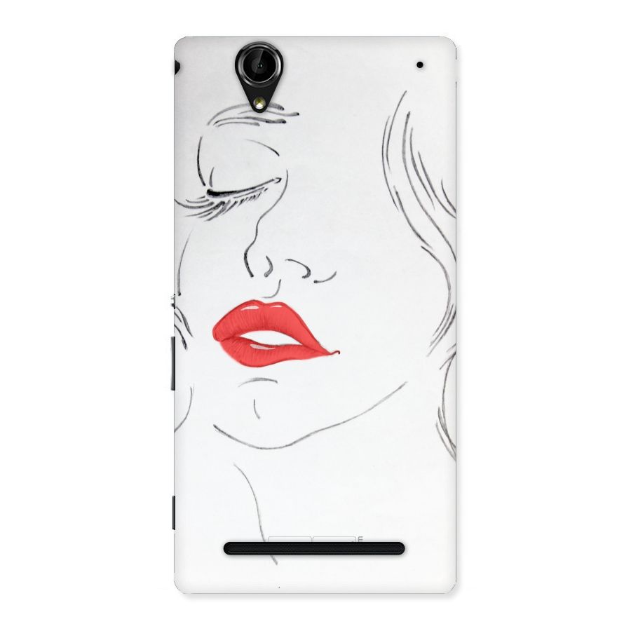 Classy Girl Back Case for Sony Xperia T2
