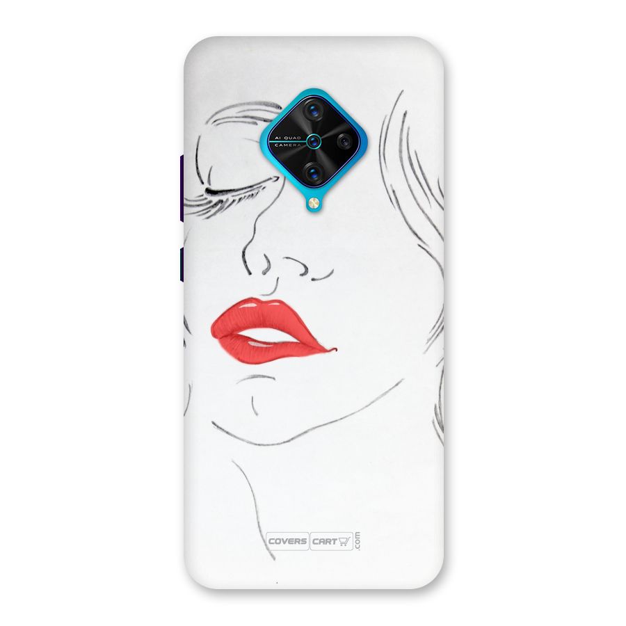Classy Girl Back Case for Vivo S1 Pro