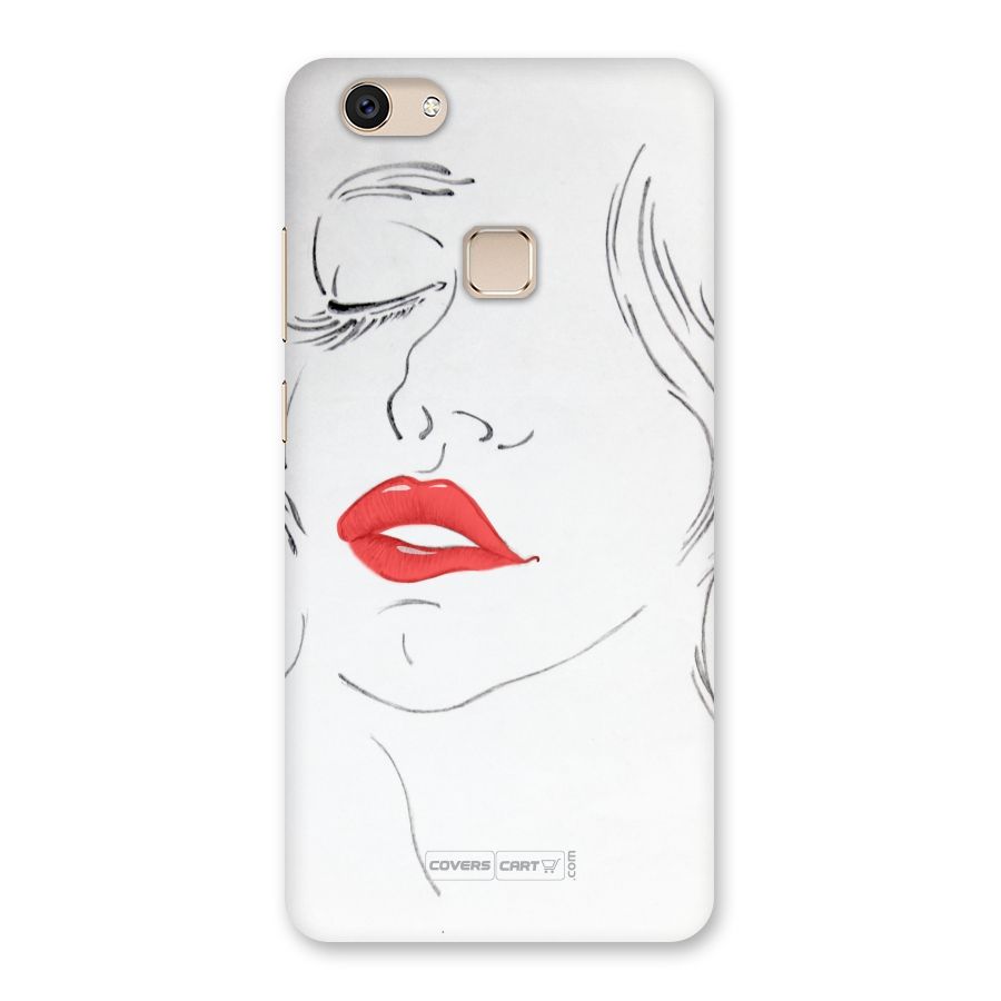 Classy Girl Back Case for Vivo V7