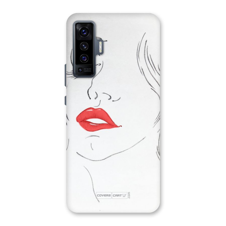 Classy Girl Back Case for Vivo X50