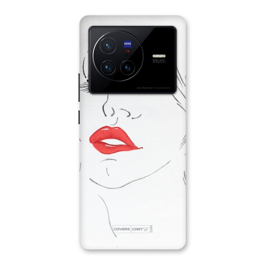 Classy Girl Back Case for Vivo X80