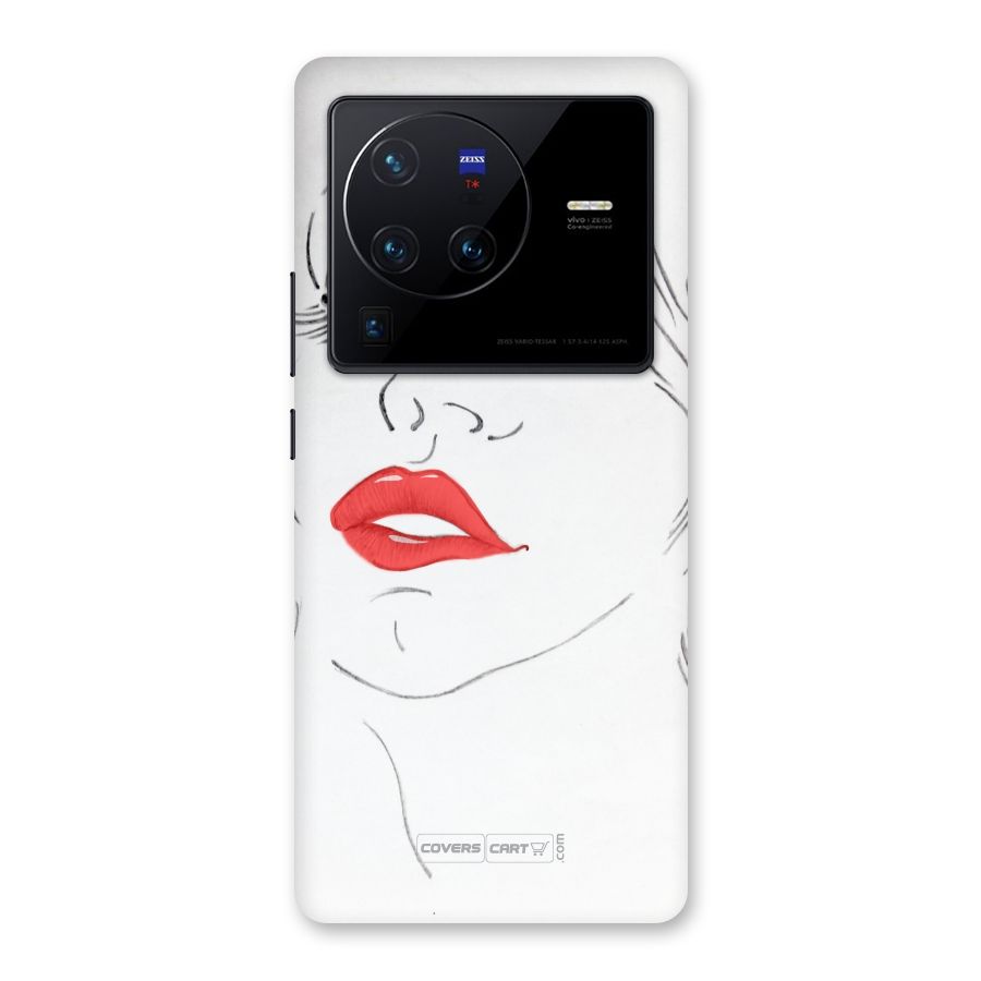 Classy Girl Back Case for Vivo X80 Pro