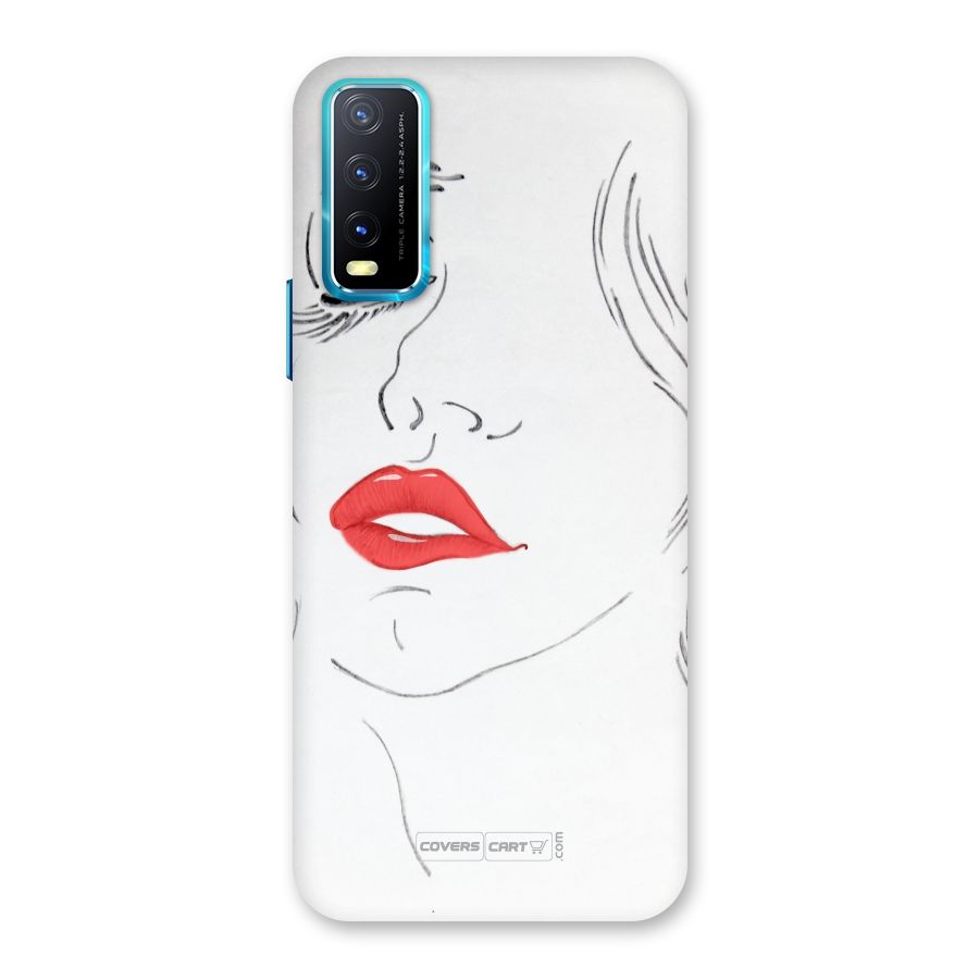 Classy Girl Back Case for Vivo Y20A