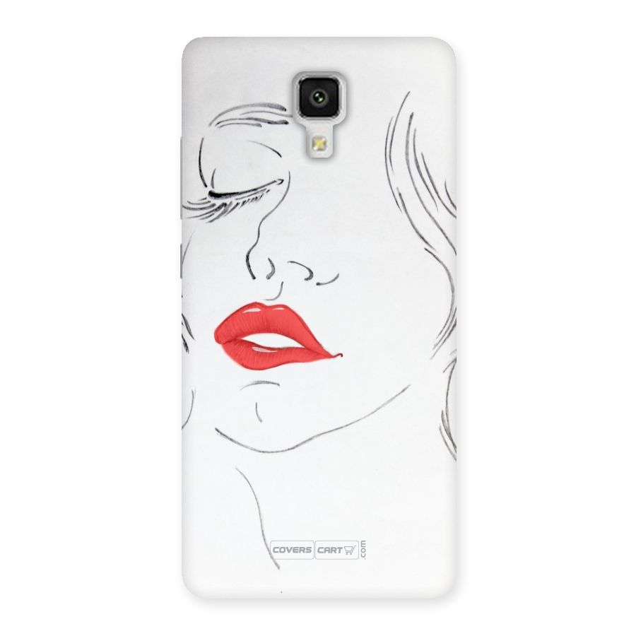 Classy Girl Back Case for Xiaomi Mi 4