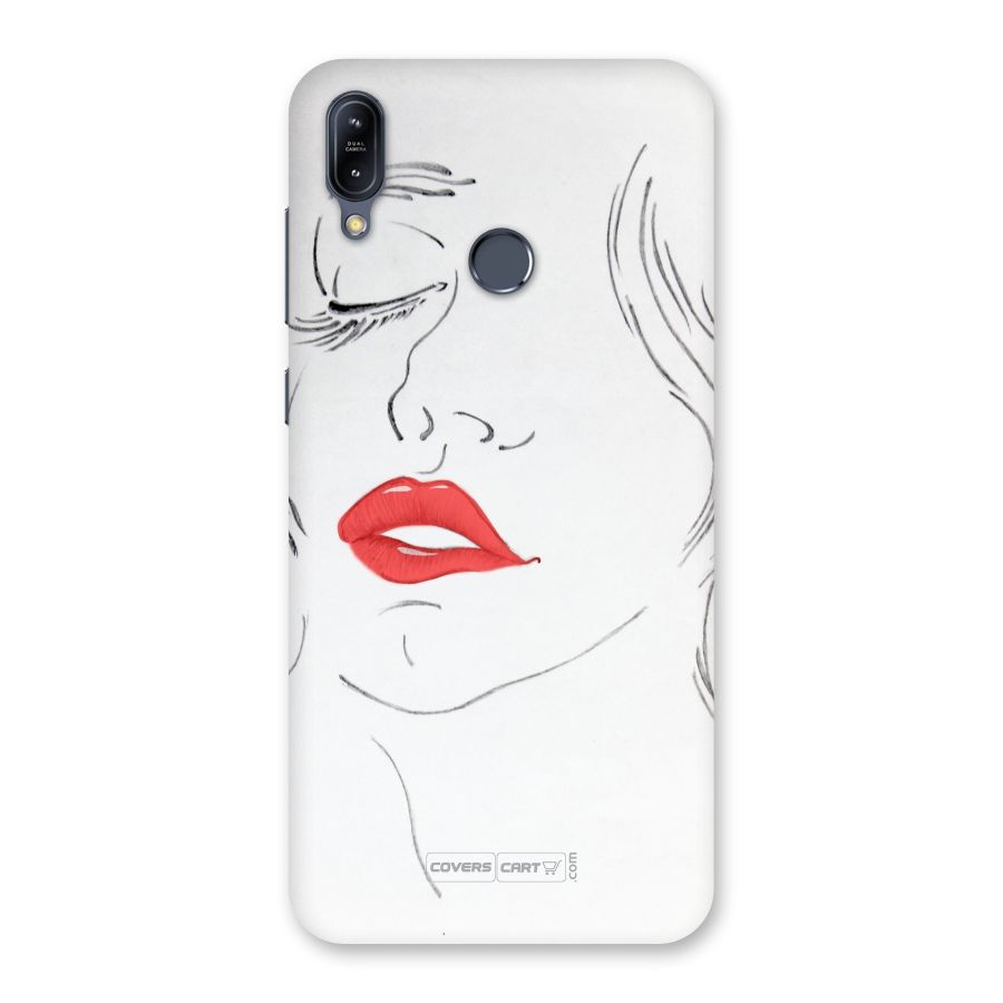 Classy Girl Back Case for Zenfone Max M2