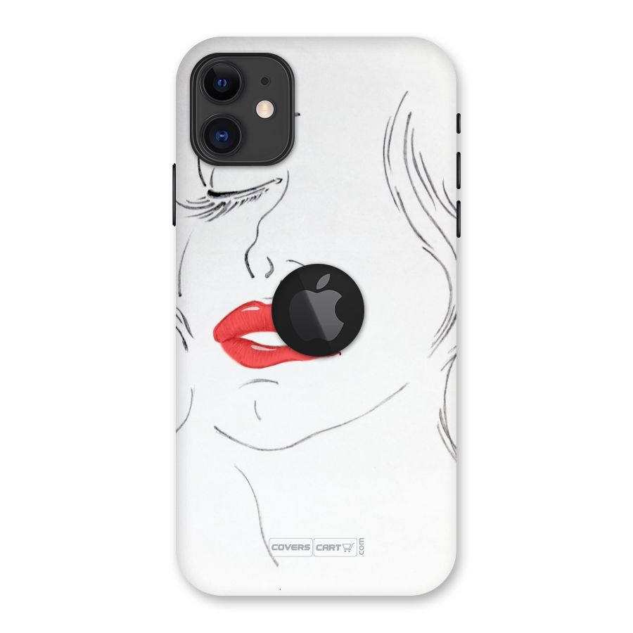 Classy Girl Back Case for iPhone 11 Logo Cut